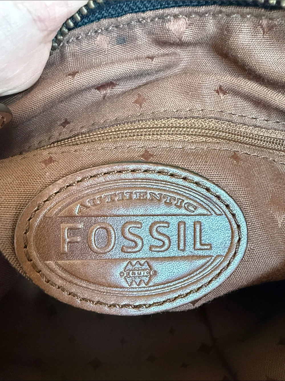 FOSSIL Leather Crossbody Bag